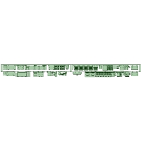 HK70-14：7031F～7033F(2連)床下機器【武蔵模型工房 Nゲージ 鉄道模型】